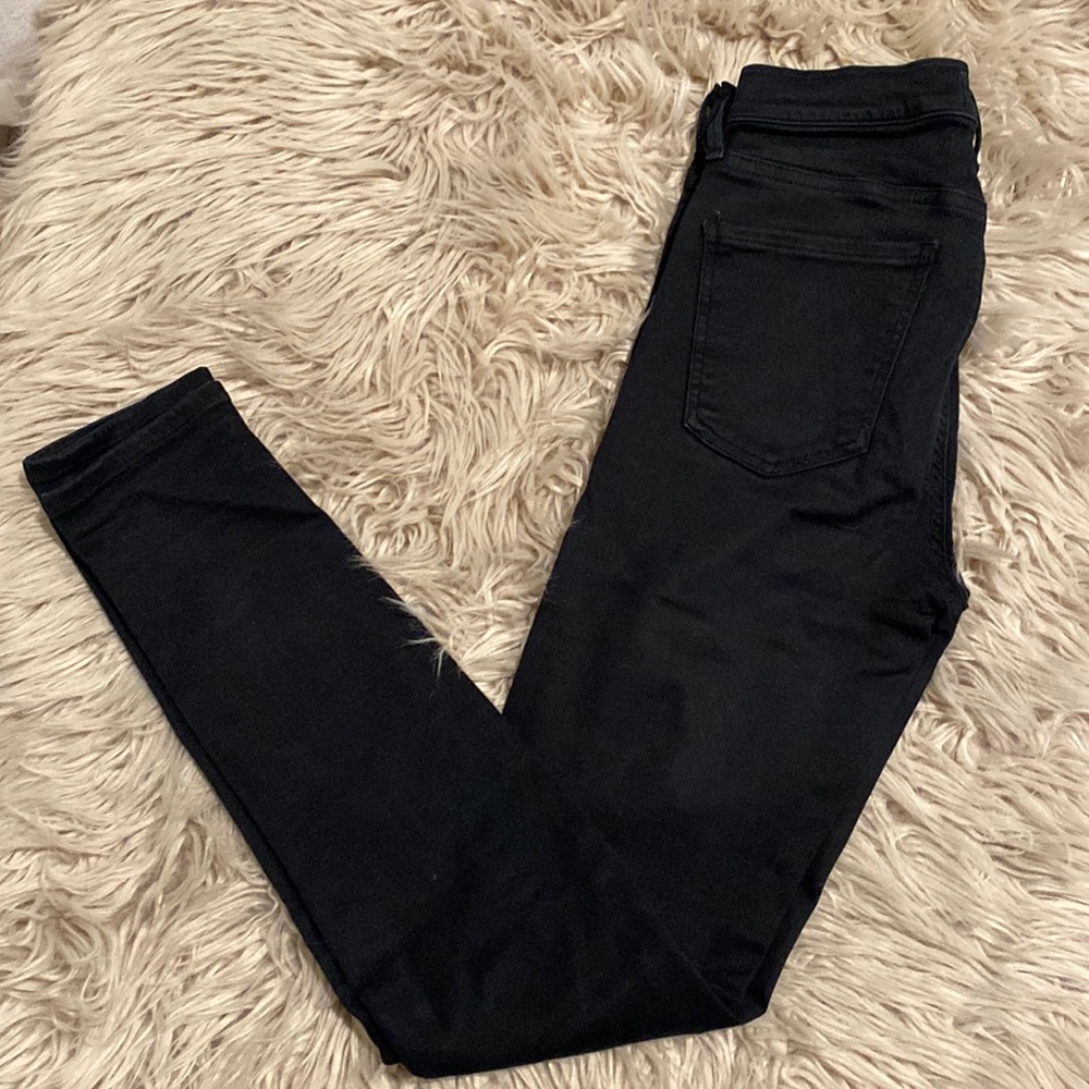 AGOLDE Black Skinny Jeans Size 27